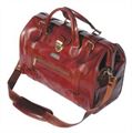 Leather Gladstone Style Travel Bag (8810)