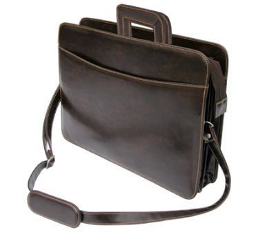 Folio with Laptop Pocket & Retractable Handles (B101)