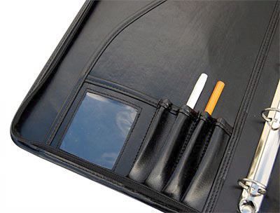 Black PU Conference Folder (827)