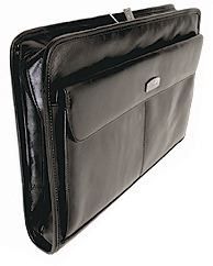 Zipped Portfolio with Outside Pocket  (7603)