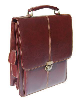 Double Gussetted Upright PU Briefcase (BB012)