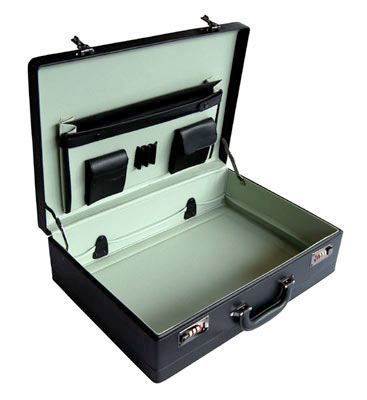 Black Expanding Attache Case (509)