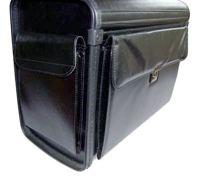 Vinyl Wheeled Laptop Pilot Case (804AC)