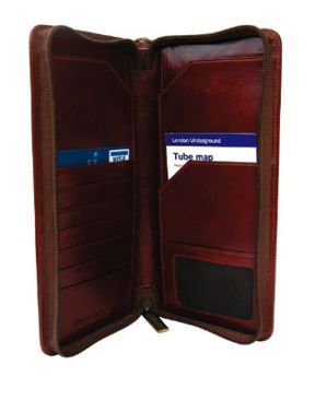 Leather Travel Wallet (43866)