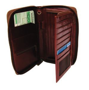 Leather Travel Wallet (47292)