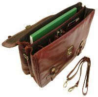 Classic Style Leather Briefcase (5462)