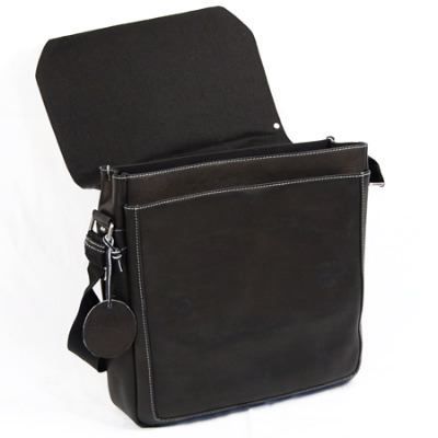 Cortez Leather Messenger Bag (79966)