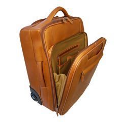 Full Grain Leather Cabin-Size Trolley Case (88970)