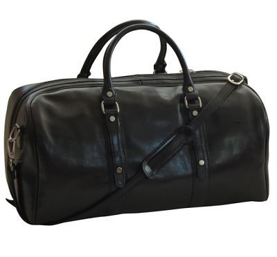 Italian Handmade Leather Holdall (4513 - Small)